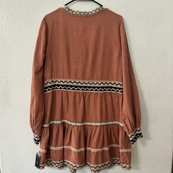 INC International Concepts dress boho crochet - Picture 6 of 13